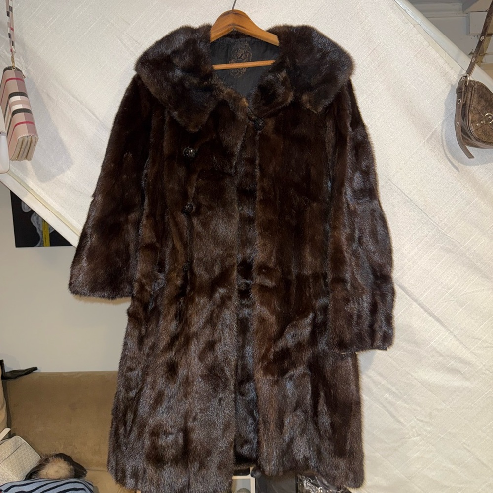 Vintage 1950s/60s Fur Coat